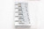 Mighty Mite 5-String High-Mass Bass Guitar Bridge - Chrome, Universal Professional Parts, NOS / In Packaging