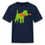 Ukulele Threads "My Dog Has Fleas" Graphic T-Shirt - Navy Blue Gildan Heavy Cotton, Size XL