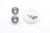 Vintage Harmony H-802 Electric Guitar Strap Buttons - Chrome Conical Pins with Screws