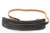 Vintage 1960s Bobby Lee Buckleless Skinny Leather Guitar Strap - No-Scratch Interlocking Tail, Fleece Pad, NOS