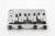 Vintage 4-String High-Mass Bass Bridge - Chrome, Contoured Block Saddles, Top Load
