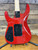 Jackson JS34Q DKA-M Dinky Arch Top HSS Guitar Trans Red Quilt Maple Floyd Rose