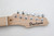 Davison B-Stock New Maple 25" Scale Guitar Neck (damaged fret) w/ Tuners