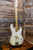 Vintage Hondo Fame Series 830 Electric P-Bass Guitar Pearl White Maple Fretboard