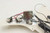 Strat Style Loaded faded White spoke-wheel-adjustment Pickguard w/ Pickups