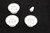 White / Gold Knobs & Switch Tip Set for Fender Strat 1 Volume , 2 Tone