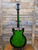 Teisco Crown Vintage Green Burst Semi Hollow Electric Guitar