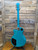 DeArmond M66 Turquois Carved Top Electric Guitar