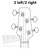 Schaller German Nickel M4S Light Splitted Bass Machine Head Tuners 2x2 (2L+2R)