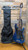 Flash T by Eagle, Swedish Designed Blue Sparkle Bass Guitar MIK w/ gigbag