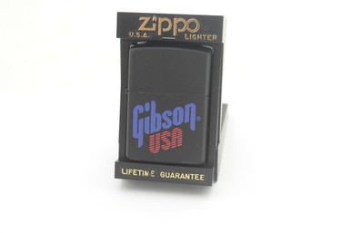 1996 Zippo Gibson USA Guitars Lighter Black Matte