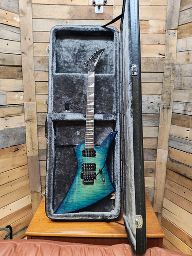 Jackson Kelly KE3 MIJ Japanese Silver-Logo Chlorine Burst Quilt