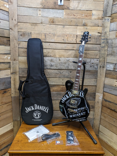 Peavey Jack Daniels Old No.7 Electric Guitar - Black w/ Bag & Box