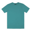 A teal unisex T-shirt with a classic crew neck design and no visible logo.