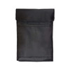 A black Sumo Cooler Lunch Bag with a roll-top closure and a rear pocket.