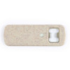 A drink bottle opener featuring a sleek design with a textured surface and a metallic opening mechanism.