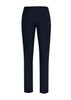 Women’s Bella Pant in navy, featuring a slim fit design and an elastic waistband. It has a small logo on the back.