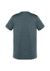 A dark grey men's short sleeve tee with a classic crew neck design and no visible logo.