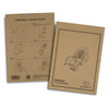 A brown cardboard package featuring assembly instructions and illustrations for a Fantail wooden model.