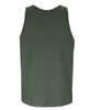 A green singlet with a simple design, featuring a plain back and no visible logos or branding.
