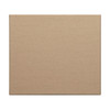 A plain brown cardboard box with a smooth surface, featuring no visible logos or text.