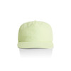 A pale green cap with a relaxed fit and a logo on the front.