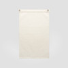 A cream-coloured canvas flag with metal eyelets for hanging. Features a plain design without any text or images.
