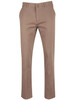Men's chino pants in a light brown colour, featuring a classic fit and a button closure. Includes branding on the waistband.