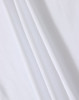 A white fabric featuring smooth folds, suitable for a polo shirt. The material appears lightweight with a subtle texture.