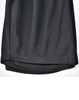 Bamboo charcoal sports shorts in dark grey with a textured finish, featuring a brand logo.