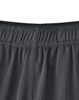 A pair of dark grey bamboo charcoal sports shorts featuring an elastic waistband and breathable fabric.