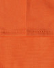 An orange fabric swatch featuring a close-up of stitching details, ideal for workwear applications.