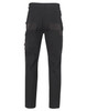 Heavy Duck Weave Dura-Wear work pants in black, featuring multiple pockets and a logo. Rear view depicted.