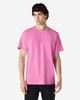 A pink Gildan Ultra Cotton adult t-shirt displayed on a model against a plain background.