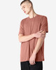 A unisex short sleeve T-shirt in a terracotta colour, featuring a relaxed fit and no visible branding.