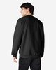A black Gildan Softstyle adult sweatshirt, featuring a classic crew neckline and long sleeves, displayed from the back.