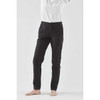 A pair of black women's performance pants, featuring a sleek design and a fitted silhouette, with a logo.