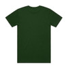 A green Block Tubular Tee, featuring a simple design and a logo on the back.