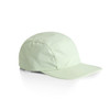 A light green Finn Nylon Cap with a curved brim and a logo is displayed against a white background.