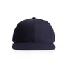 A navy blue canvas cap with a structured design and a front panel. Features a logo on the front.