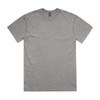 A grey Stone Wash Heavy Tee t-shirt featuring a round neck and one logo.