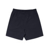 Active shorts in a dark colour, featuring an elastic waistband and a back pocket. Includes a logo on the waistband.