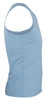 A light blue men's singlet featuring a simple design and a branding logo on the side.