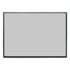 A grey promotional product framed in black, suitable for various print applications.