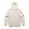 A beige hoodie with a hood and long sleeves. The back is plain with no visible logos or text.