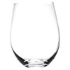 A clear, stemless wine glass with a capacity of 450ml, featuring a smooth, elegant design.