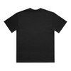A black Box Tee featuring a simple design and short sleeves, with an unadorned back view.