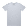 A light grey Classic Tee t-shirt featuring a logo at the neckline. It has a simple, plain design.