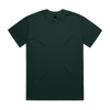 A dark green Heavy Tee T-shirt with short sleeves and a simple design. It features a logo on the label.