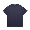 A navy blue Heavy Tee t-shirt with a plain back. The fabric appears soft and thick, suitable for casual wear.